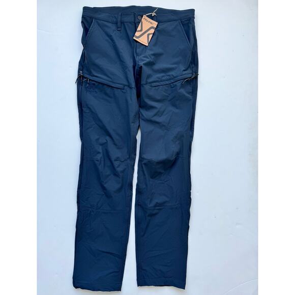 Revolution Race Prime Stretch Pants Women XL Blueberry - Picture 2 of 5